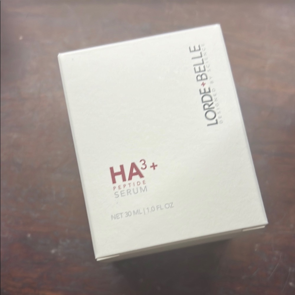 Lorde + Belle HA3+ Peptide Serum, $69 retail